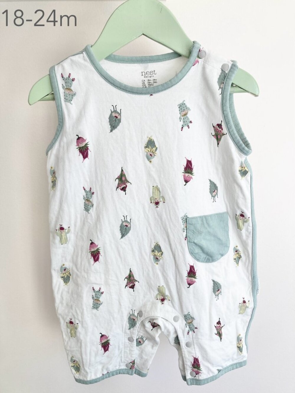 💙2/$25Nest Designs 18-24 Months Toddler Pixie Dust Fairy Summer Romper Jumpsuit